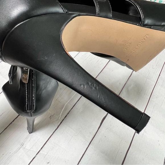 Marc Fisher Studded Peep Toe Booties - Picture 10 of 10